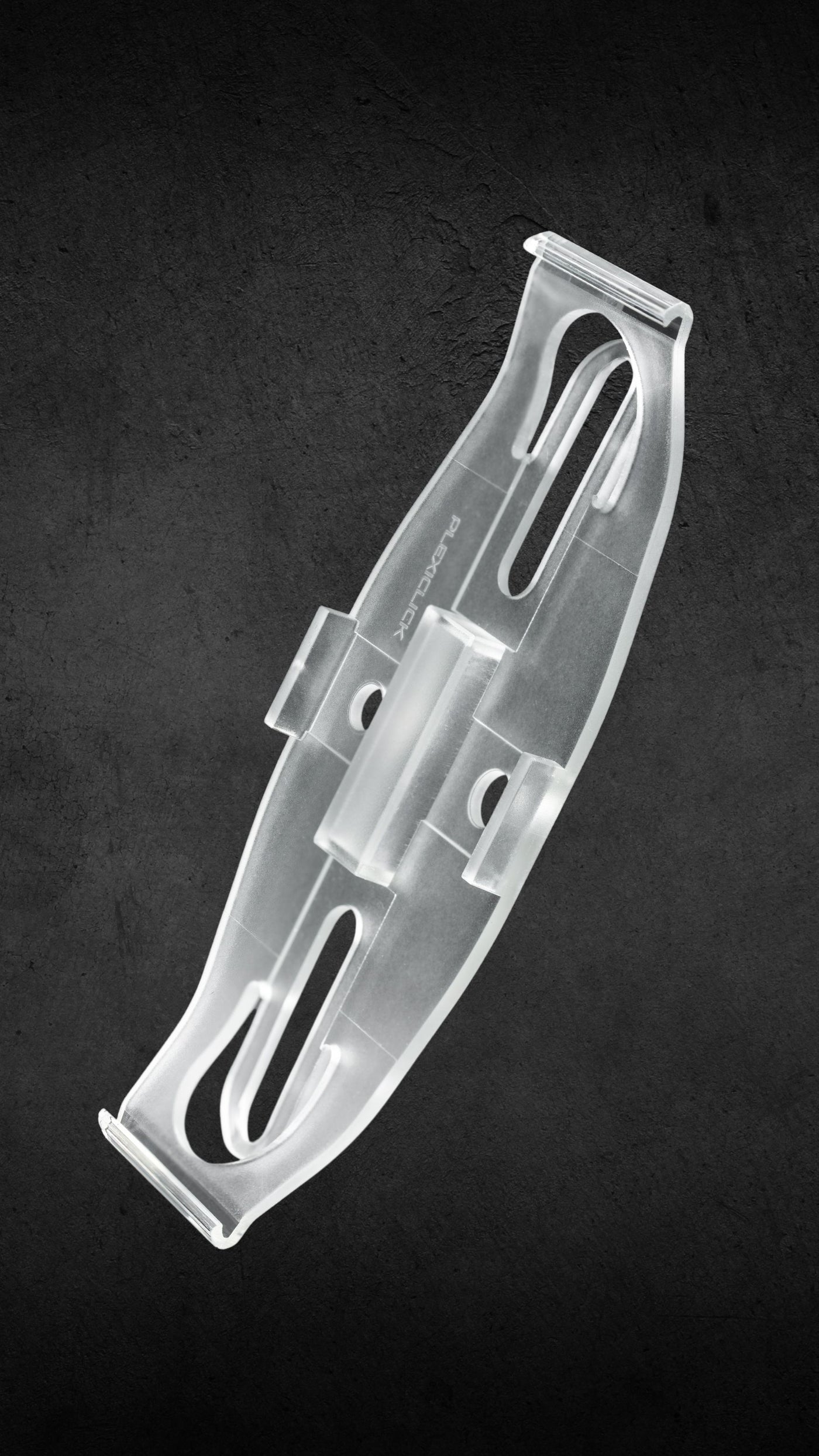 License plate holder - PLEXICLICK® - Universal - 100% Made in Germany