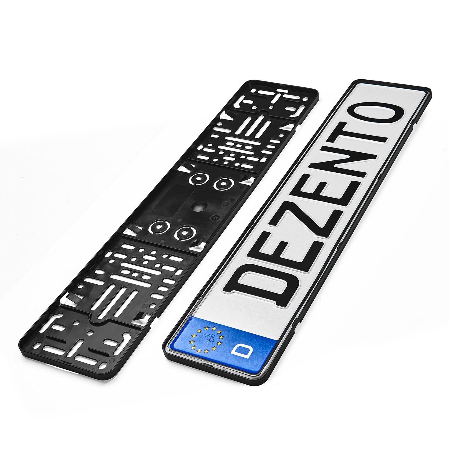 Kennzeichenhalter Dezentofix® V1 - Plexiclick®